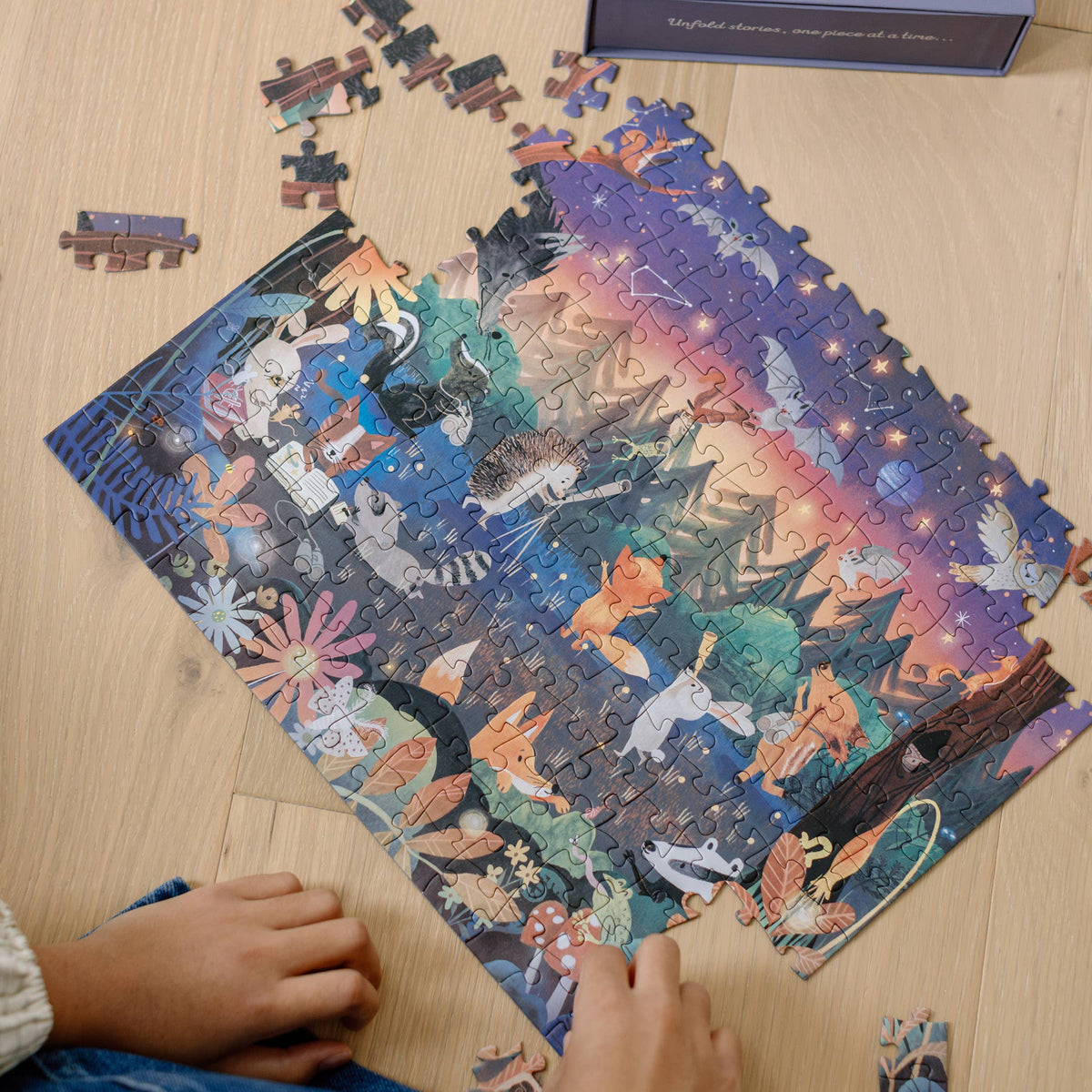Puzzle de 300 pièces : Malice sous le clair de lune