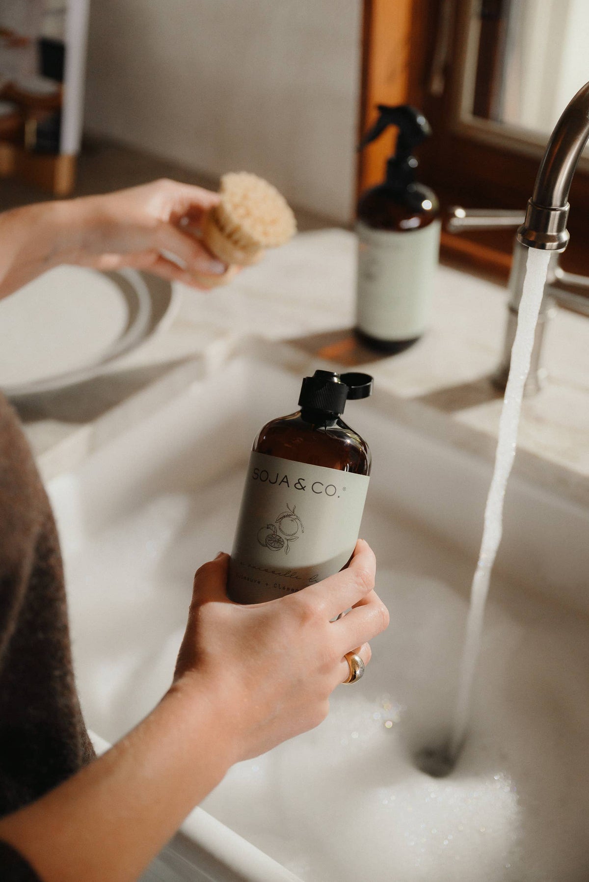 Savon à vaisselle liquide | Eucalyptus + Pamplemousse