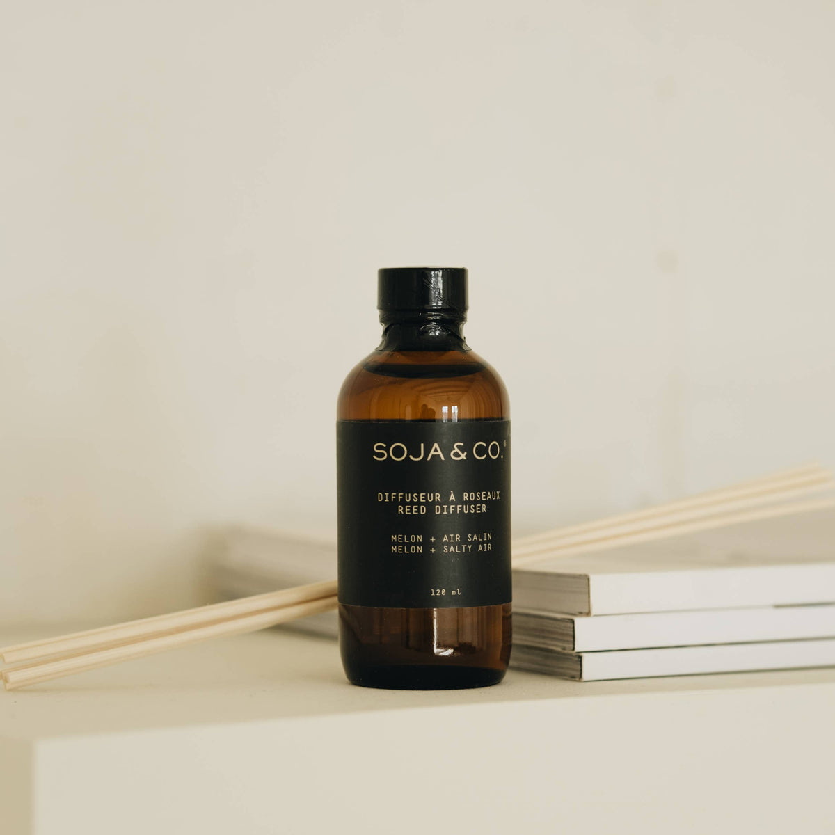 Diffuseur à roseaux | Melon + Air salin