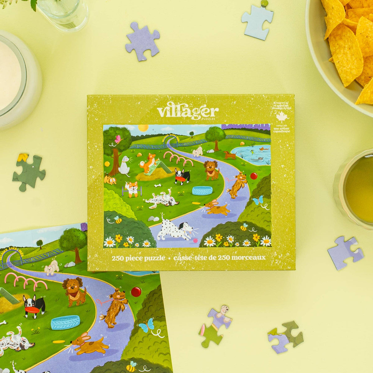 Parc pour chiens | Puzzle de 250 pièces |