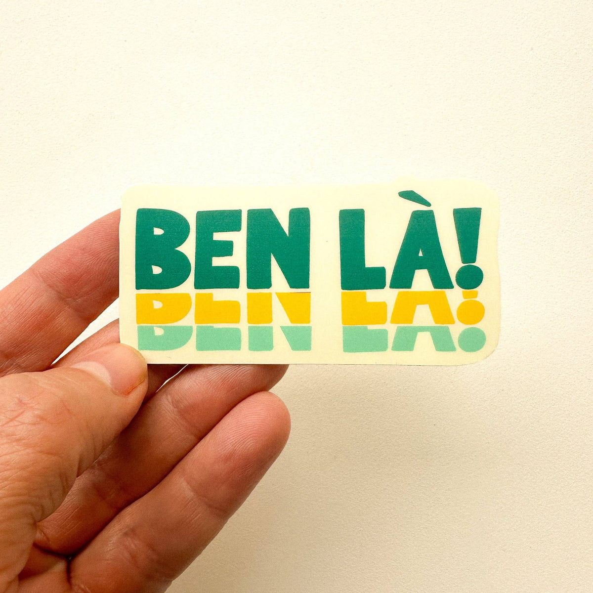 Autocollants - Ben là!