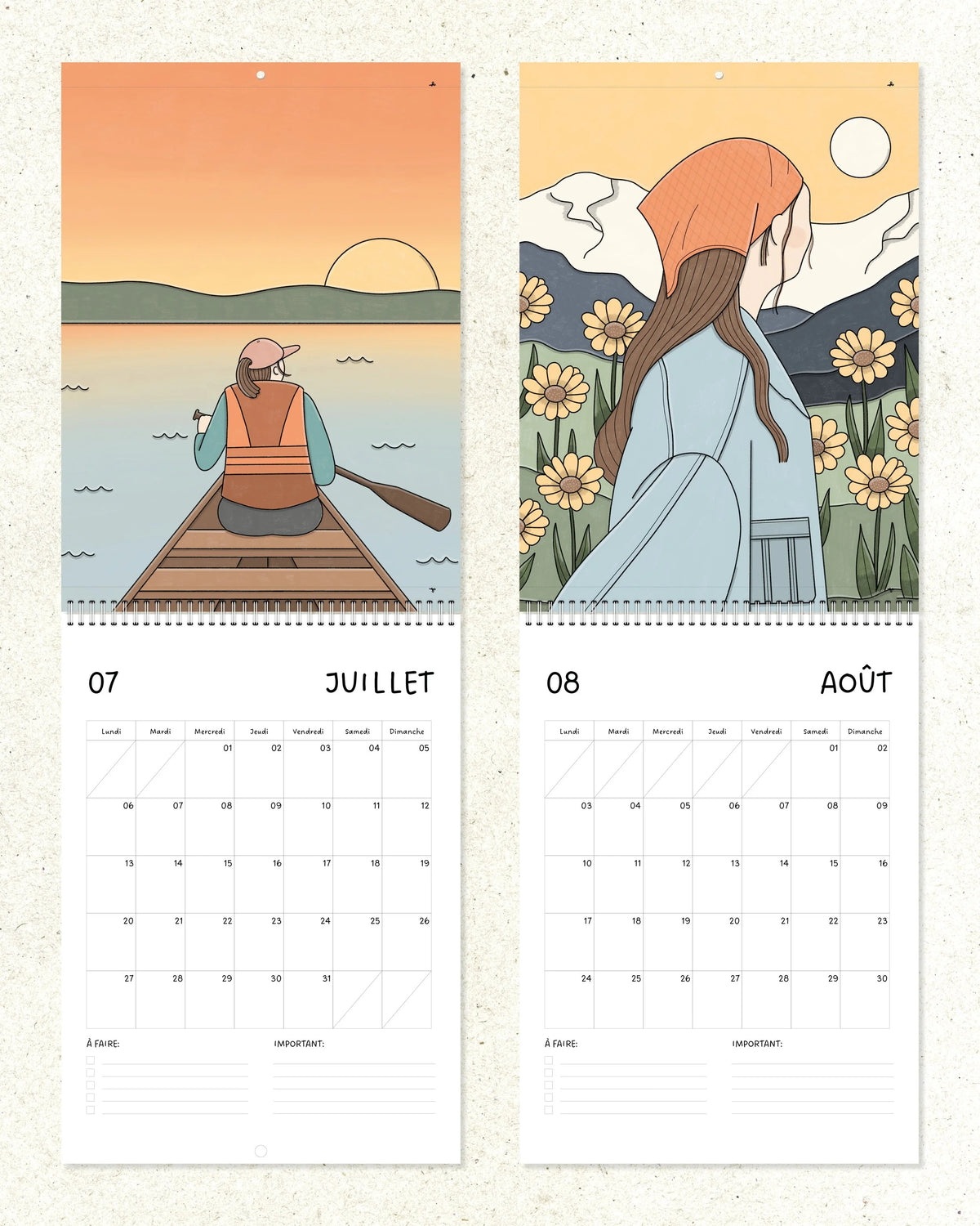 Calendrier 2026 - La Frisée qui bricole