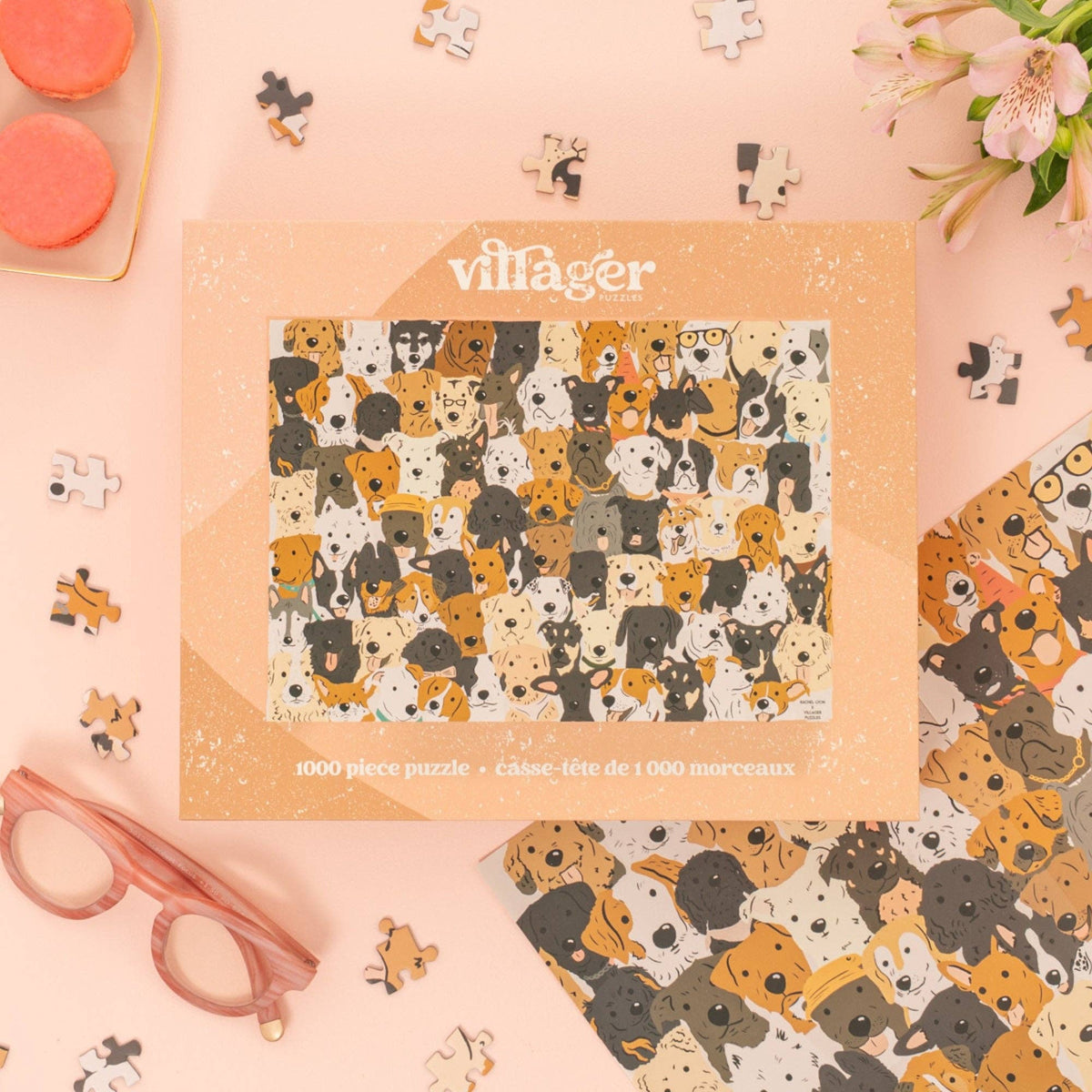 Chiens de sauvetage | Puzzle de 1000 pièces | Conçu au Canada