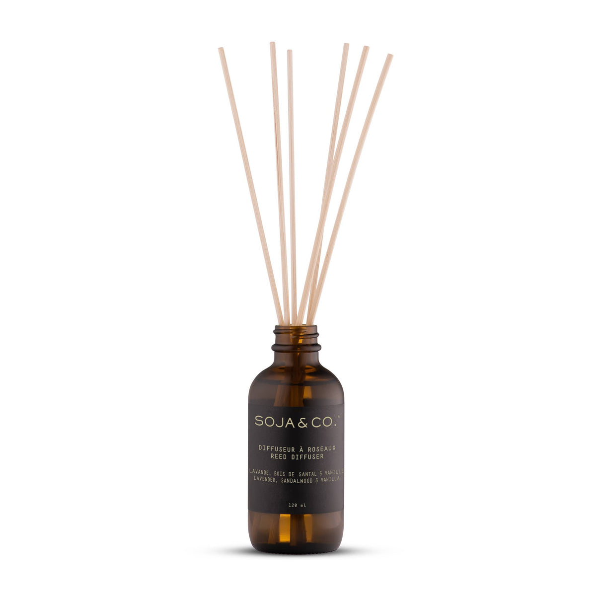 Diffuseur à roseaux | Lavande, Bois de santal & Vanille