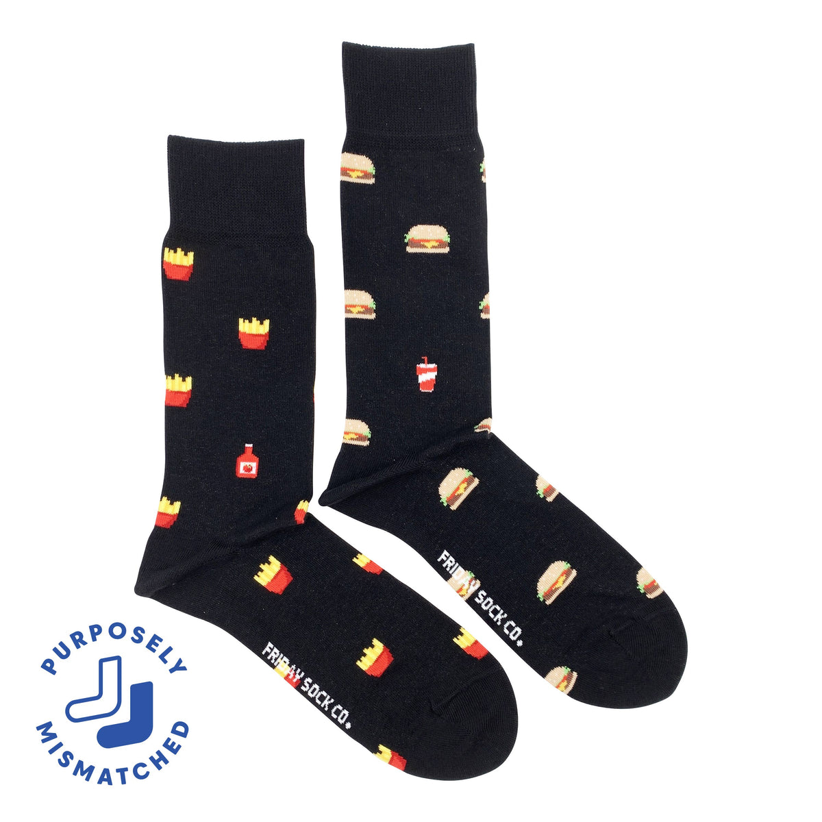 Chaussettes Burgers & Frites pour Hommes