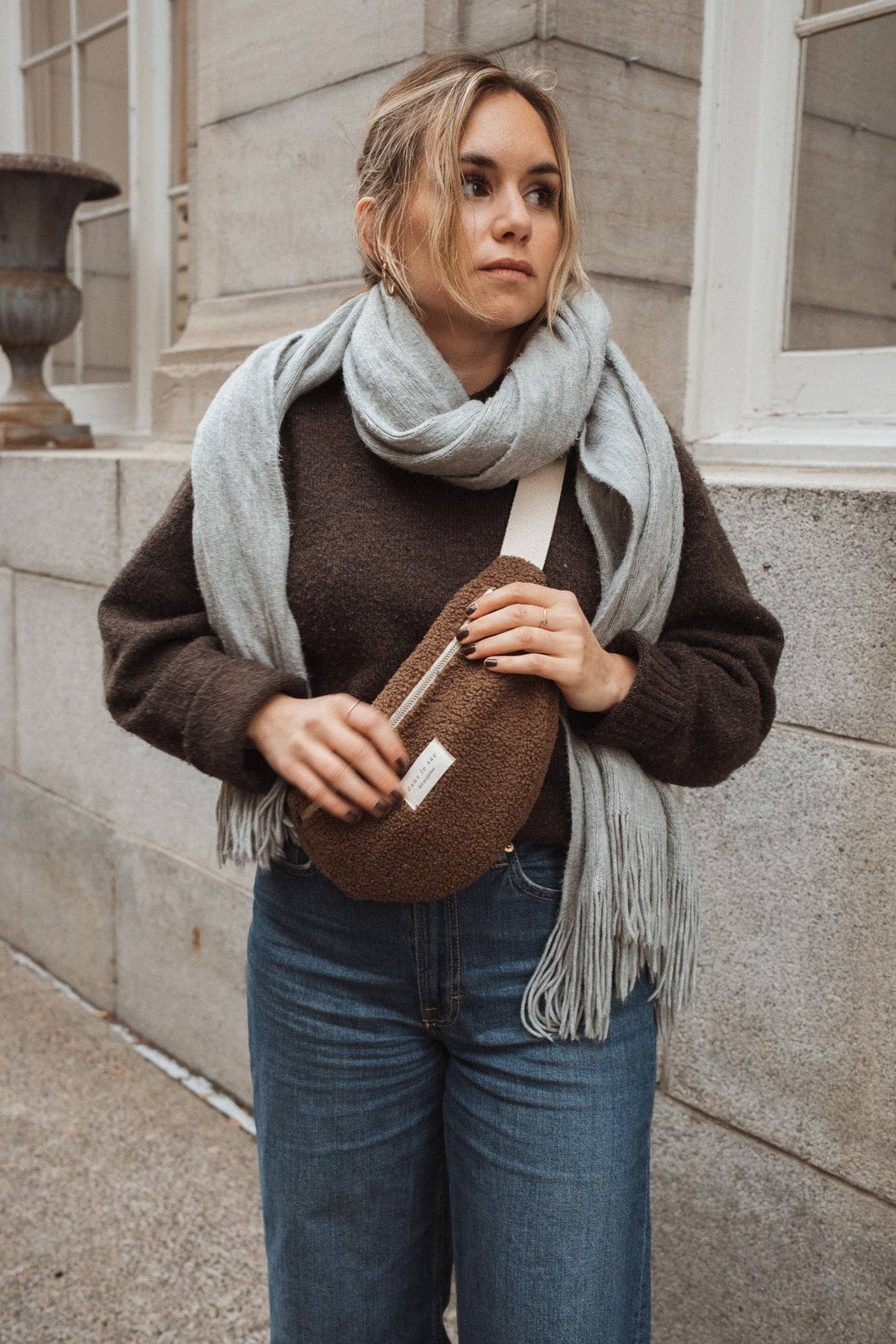 Sac banane en sherpa