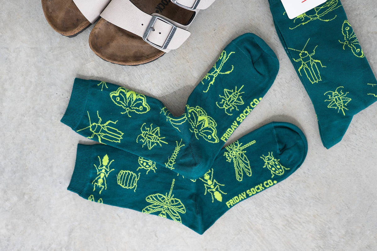 Chaussettes Insectes Homme: Hommes 7 - 12