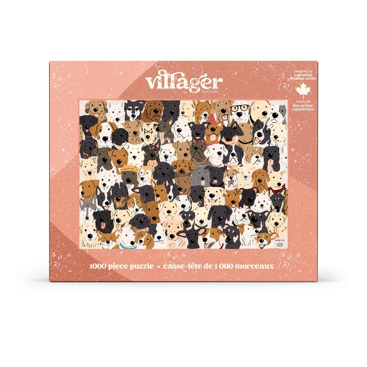 Chiens de sauvetage | Puzzle de 1000 pièces | Conçu au Canada