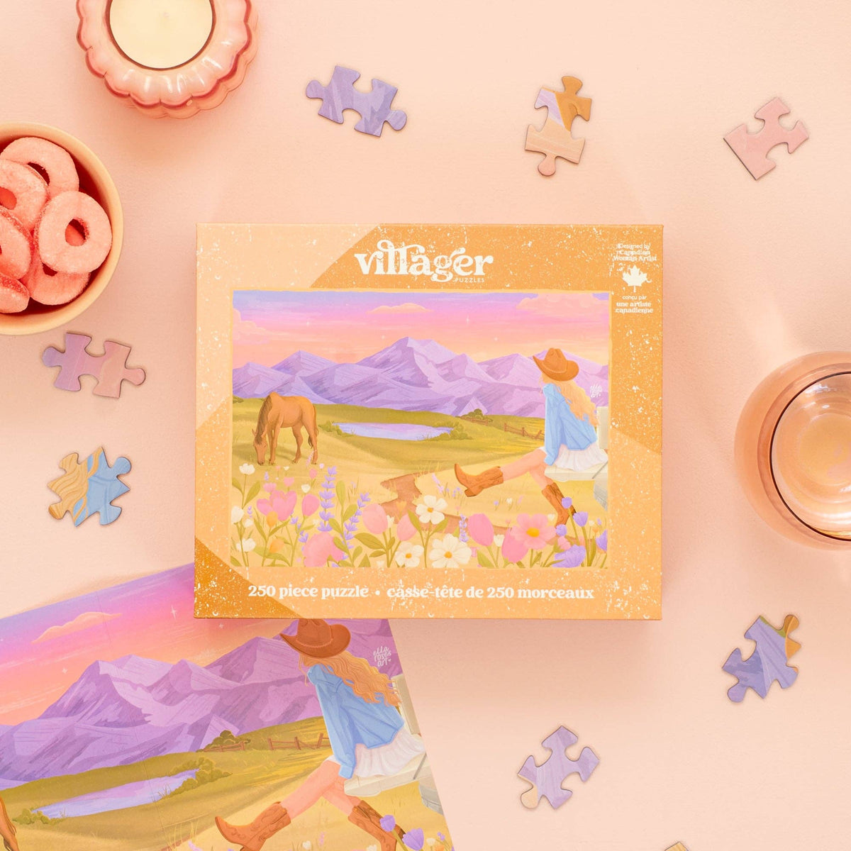 Prairie des Rocheuses | Puzzle 250 pièces