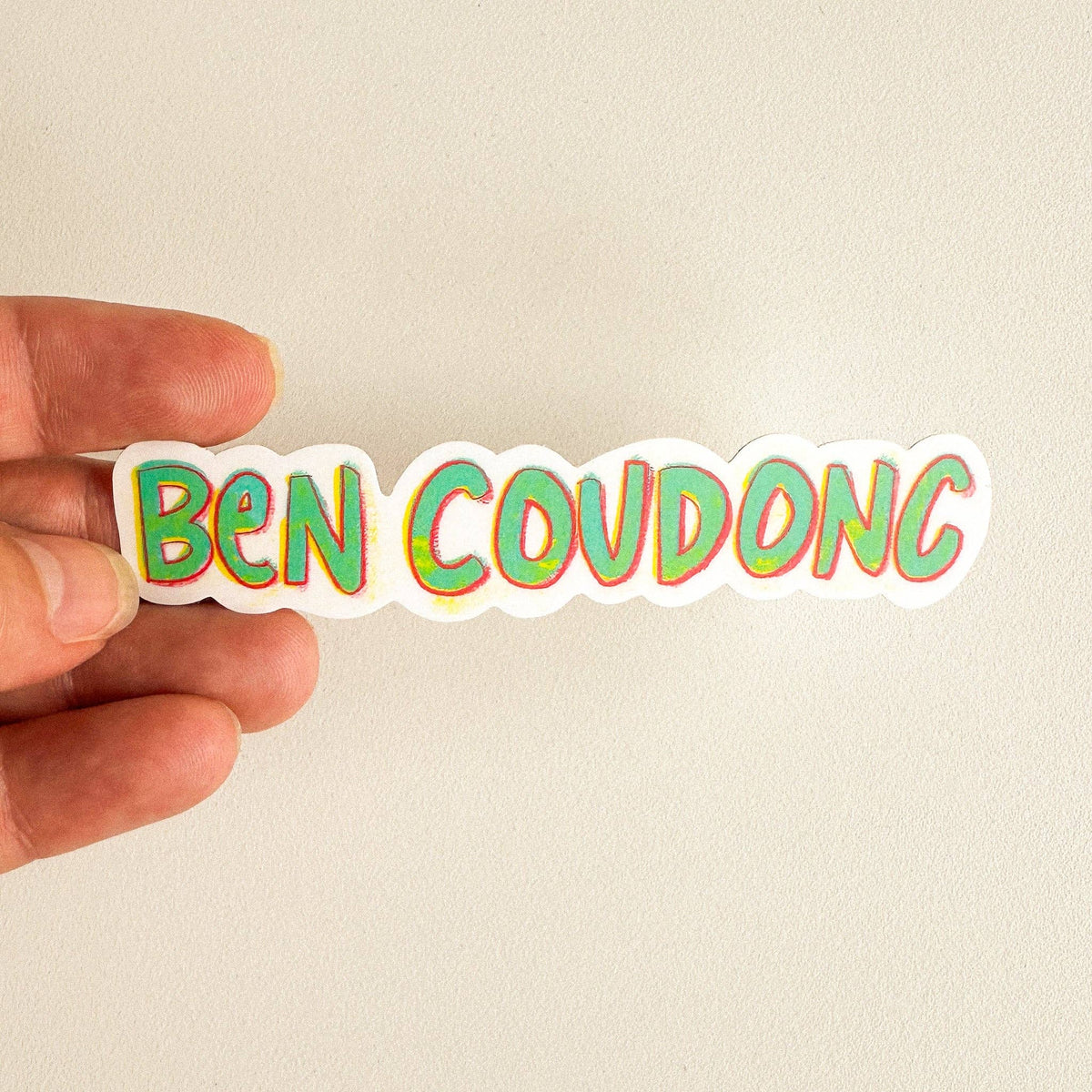Autocollants - Ben coudonc
