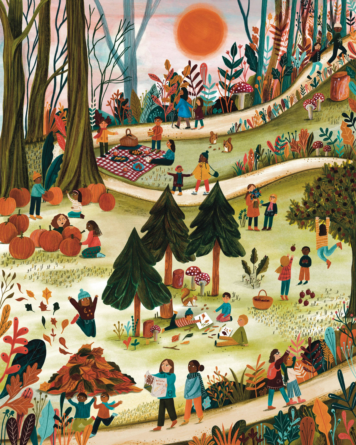 Secrets of the Autumn Woods Puzzle de 300 pièces