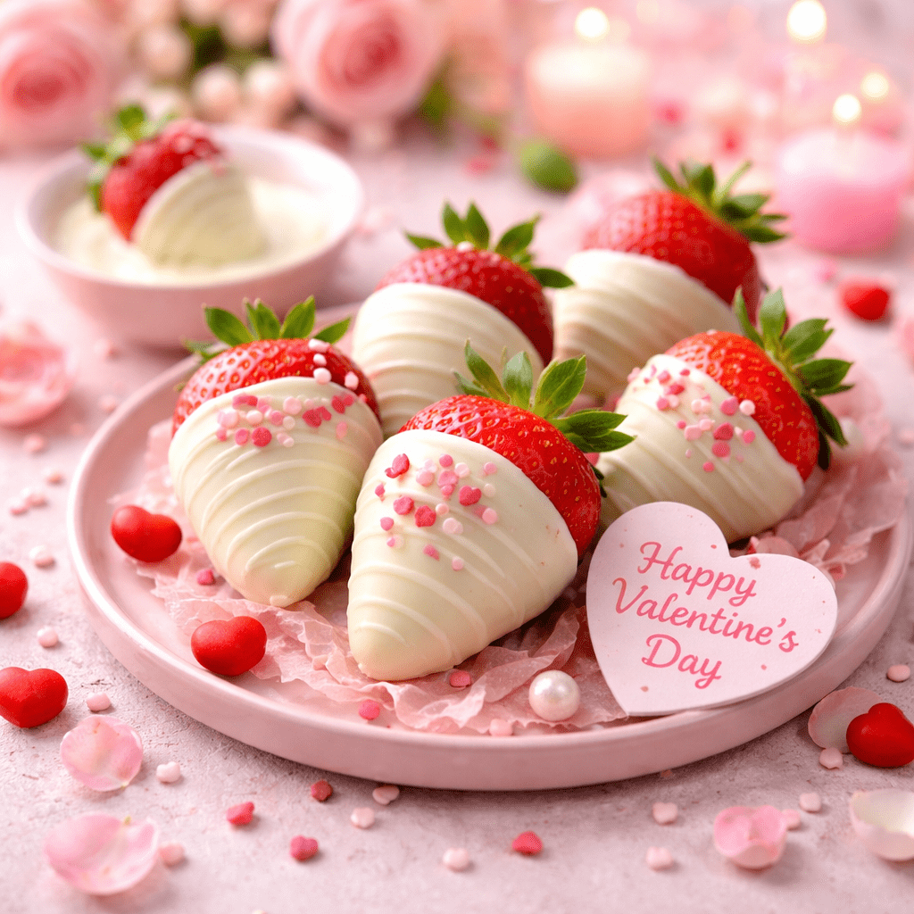 Baume à lèvres naturel à la fraise et au chocolat blanc