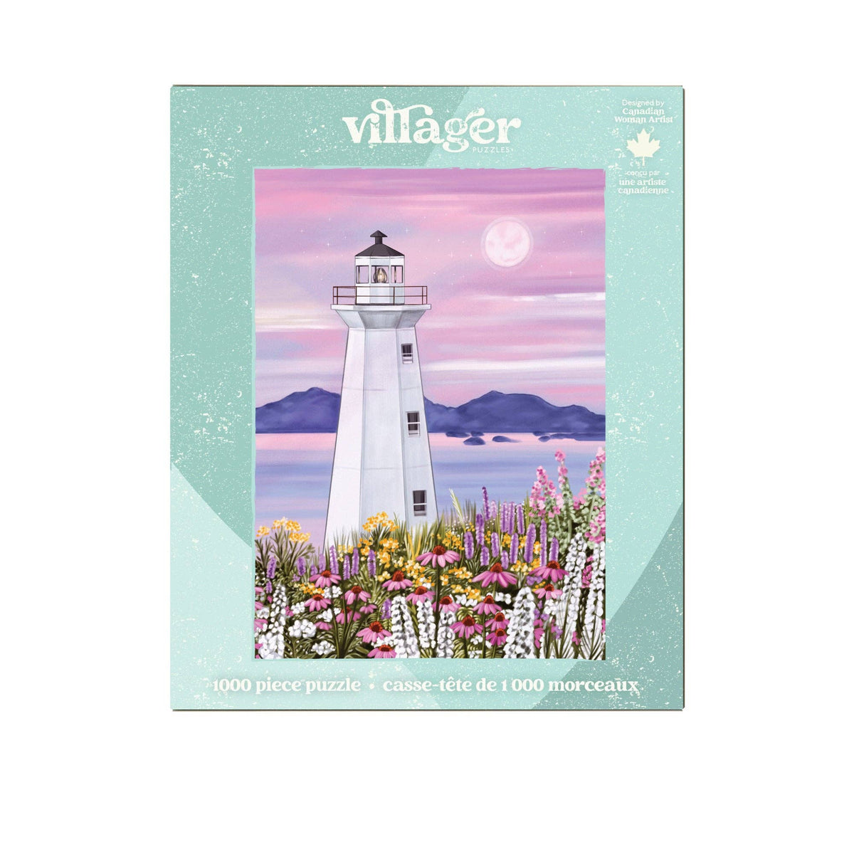 Phare du port | Puzzle de 1000 pièces | Conçu au Canada