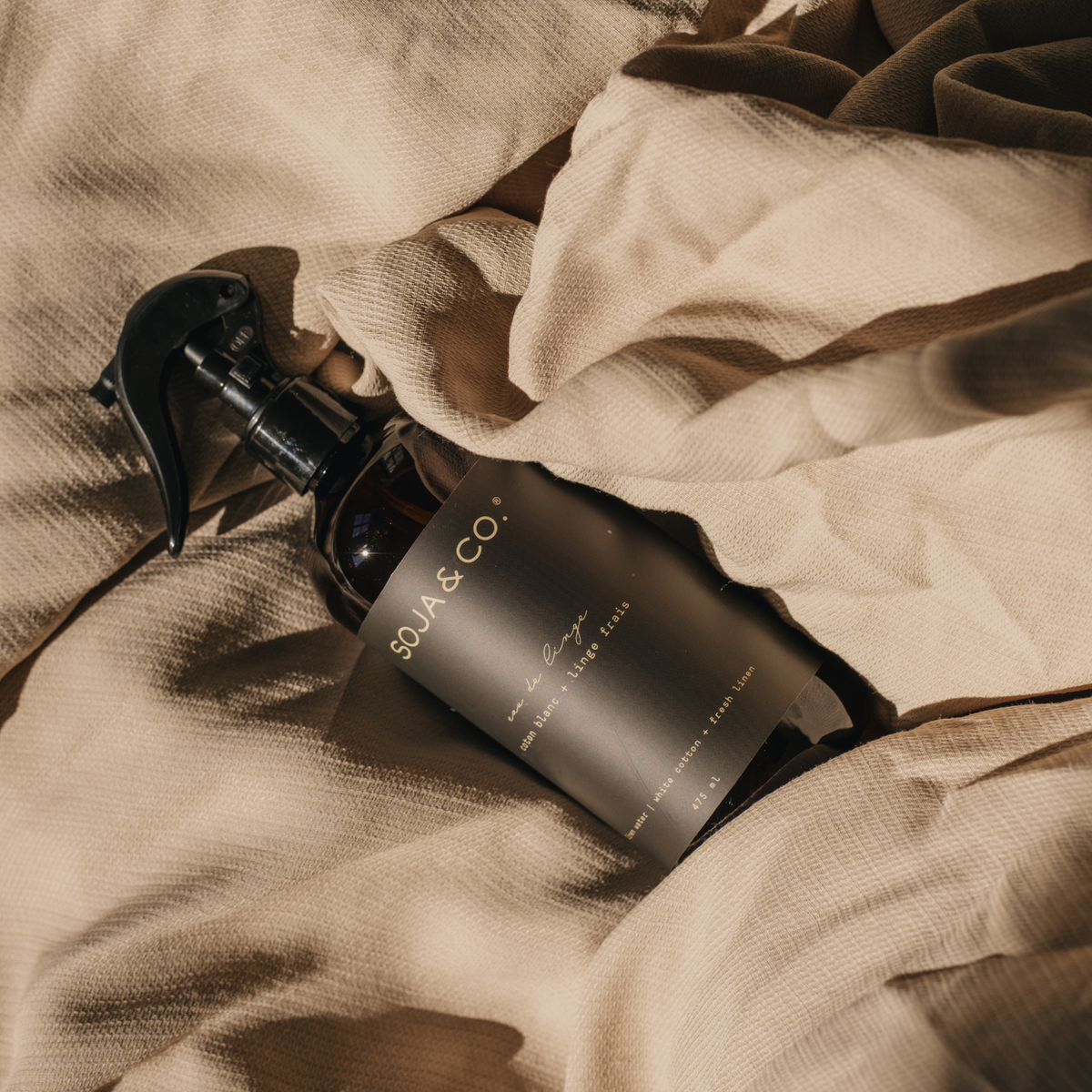 Eau de linge | Coton blanc + Linge frais