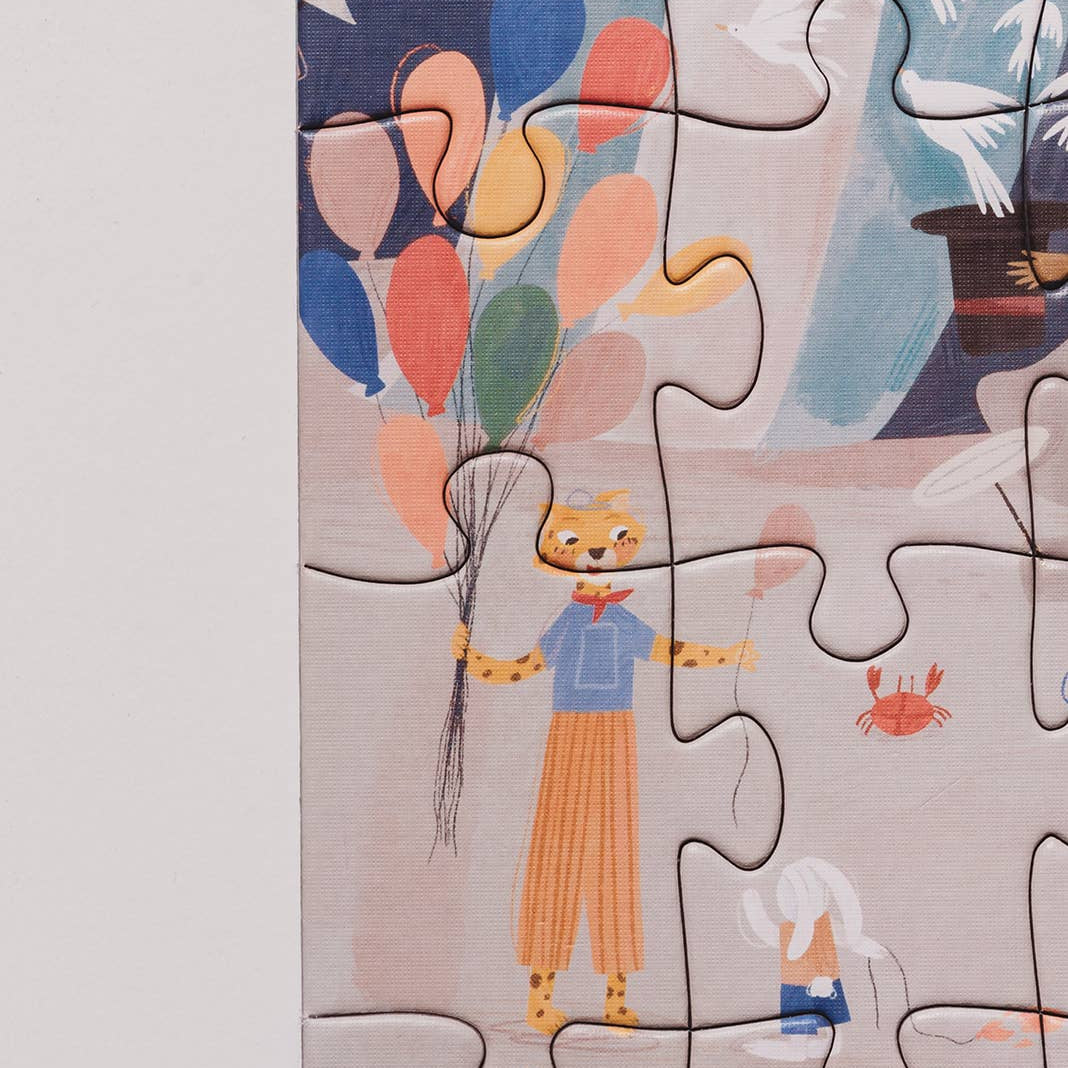 Le Puzzle de 100 Pièces du Carnaval des Merveilles