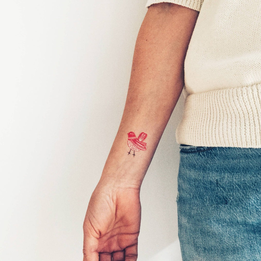 Les Oiseaux - Tatouages temporaires