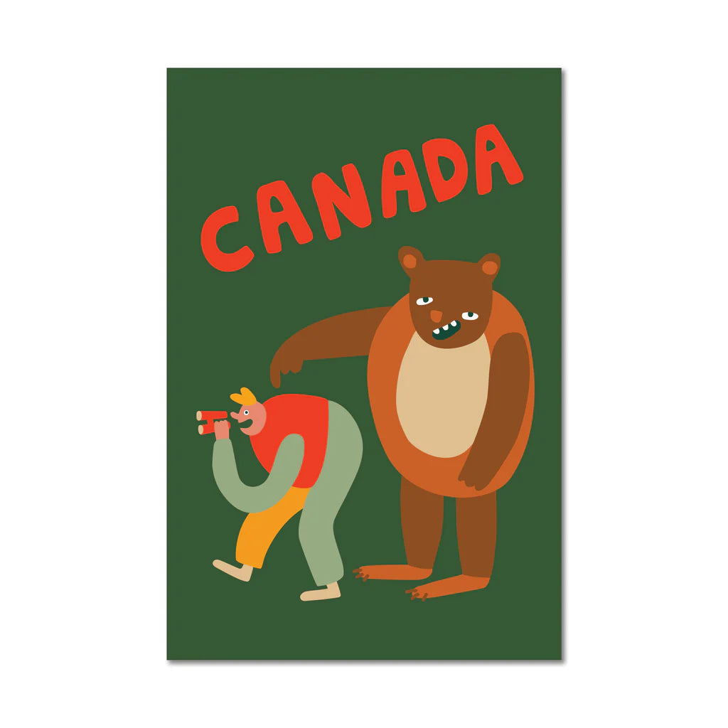 GRIZZLY — Carte postale