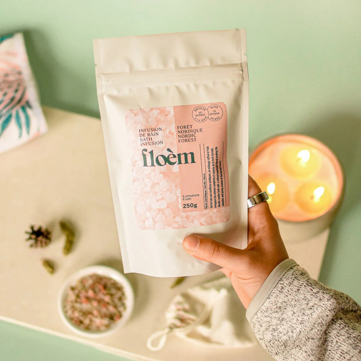 Infusion de bain nordique